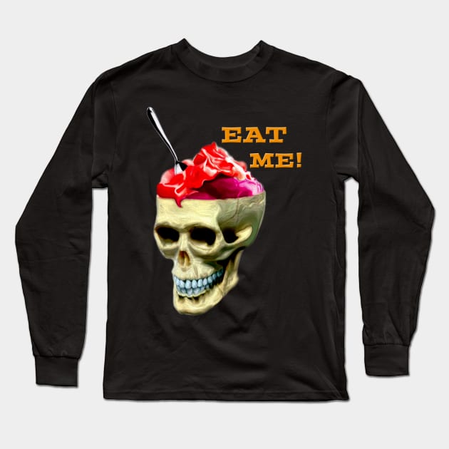 Cranium Custard Long Sleeve T-Shirt by sapanaentertainment